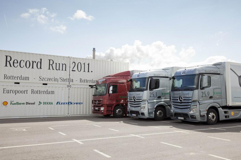 Neuer Mercedes Actros tatsächlich sparsamer