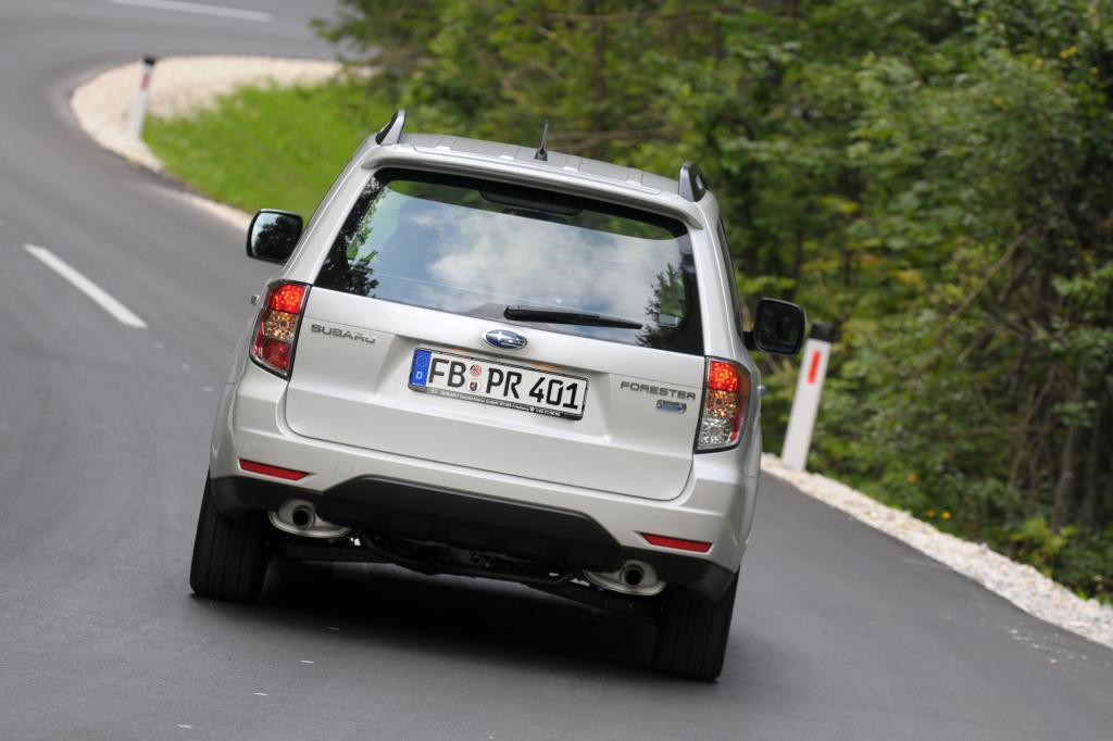 Nicht nur das Fahrverhalten des Forester kann gehobenen Ansprüchen genügen, auch der Fahrkomfort ist hoch genug