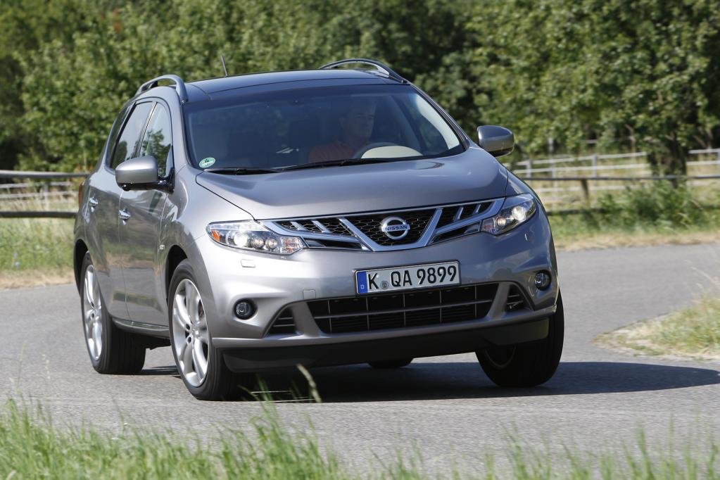 Nissan Murano aufgefrischt ins neue Modelljahr