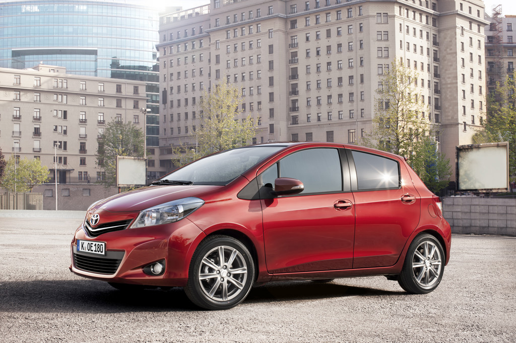 Pressepräsentation Toyota Yaris: Ausstattung wie ein Großer