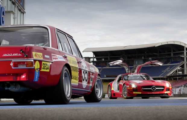 SLS AMG GT3 im Look des Mercedes-Benz 300 SEL 6.8 AMG
