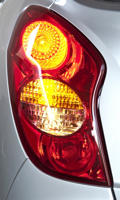 SsangYong Korando: Moderne Leuchteinheit hinten.