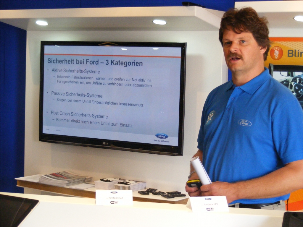 Thilo Moerke, Manager Fahrzeugsicherheit bei Ford