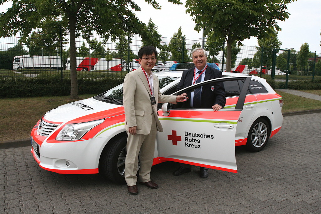 Toyota Avensis für das Deutsche Rote Kreuz