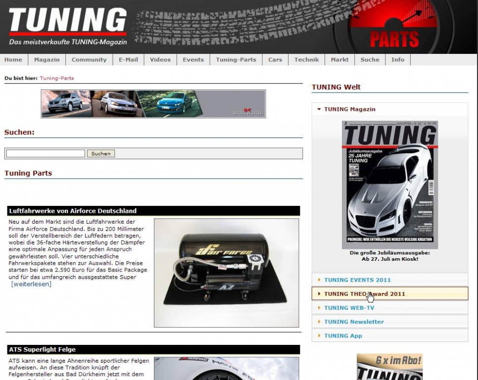 Tuning-Magazin wird 25 Jahre - Ein Rückblick in das Jahr 1986