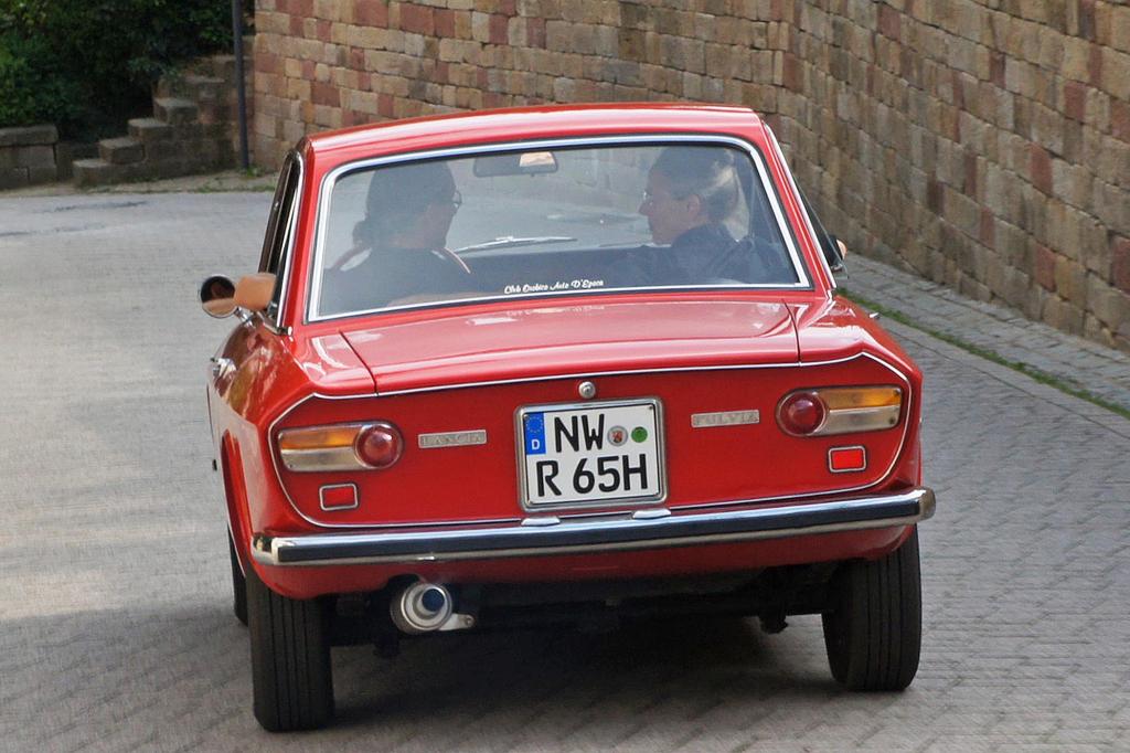 Vom Fulvia Coupé gab es auch leistungsstarke Rallyeversionen