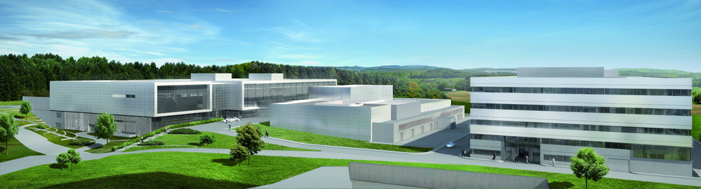 Werkserweiterung vom Porsche-Entwicklungszentrum Weissach.