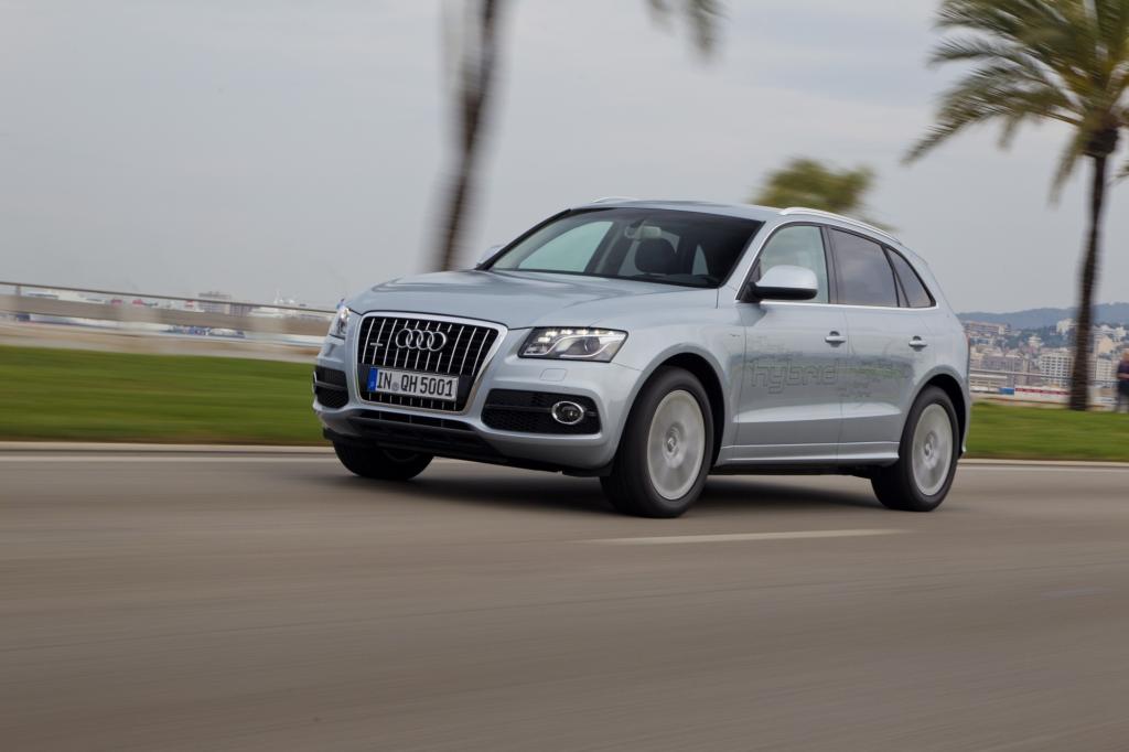 Wie der A6 verfügt der Q5 über ein Hybridsystem