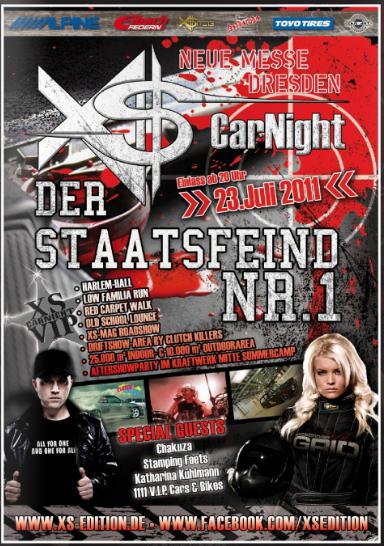 XS-CAR-Night 2011 - Die Landeshauptstadt im Tuningrausch