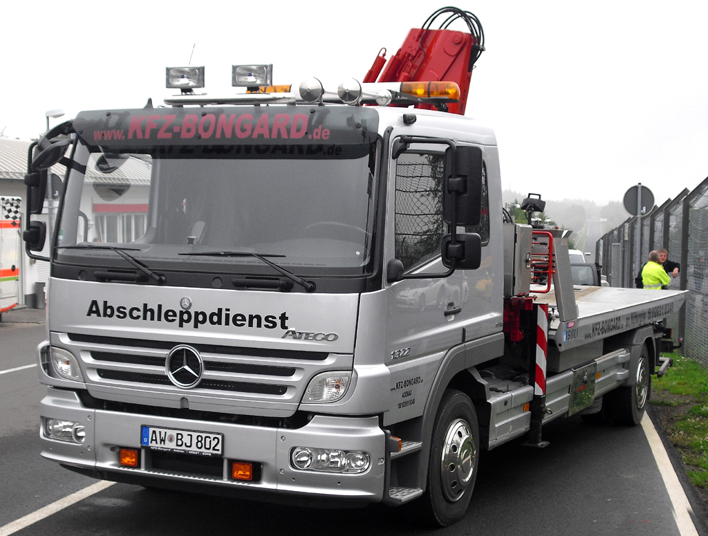 Zum Abschleppen gibt es fast immer was. 