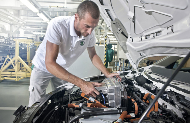 Škoda baut zehn Octavia Green E-Line