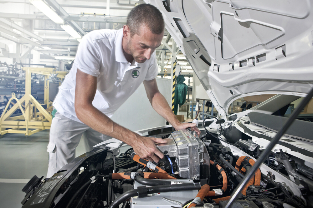 Škoda baut zehn Octavia Green E-Line
