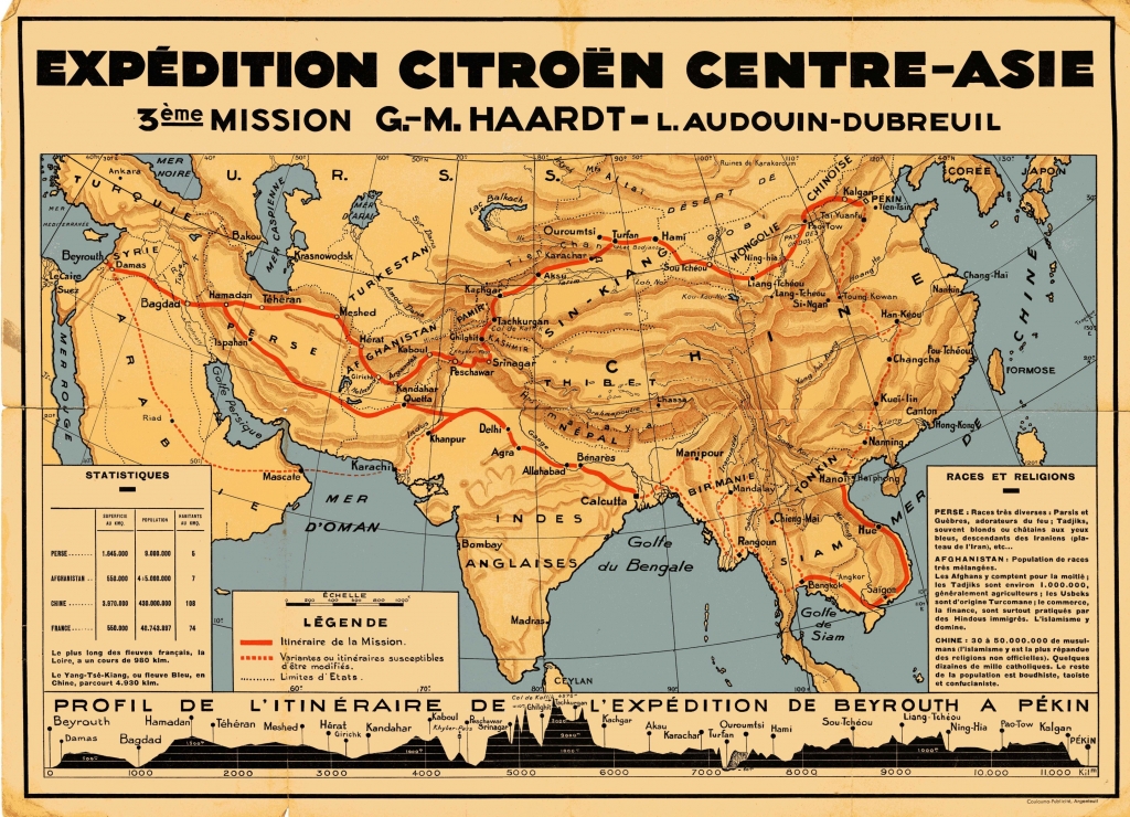 80 Jahre „Crosière Jaune“ – die Gelbe Kreuzfahrt