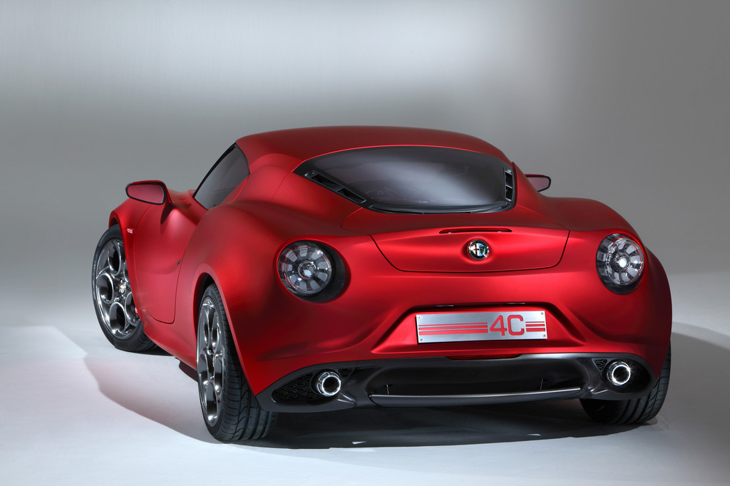 Alfa Romeo 4C Concept.