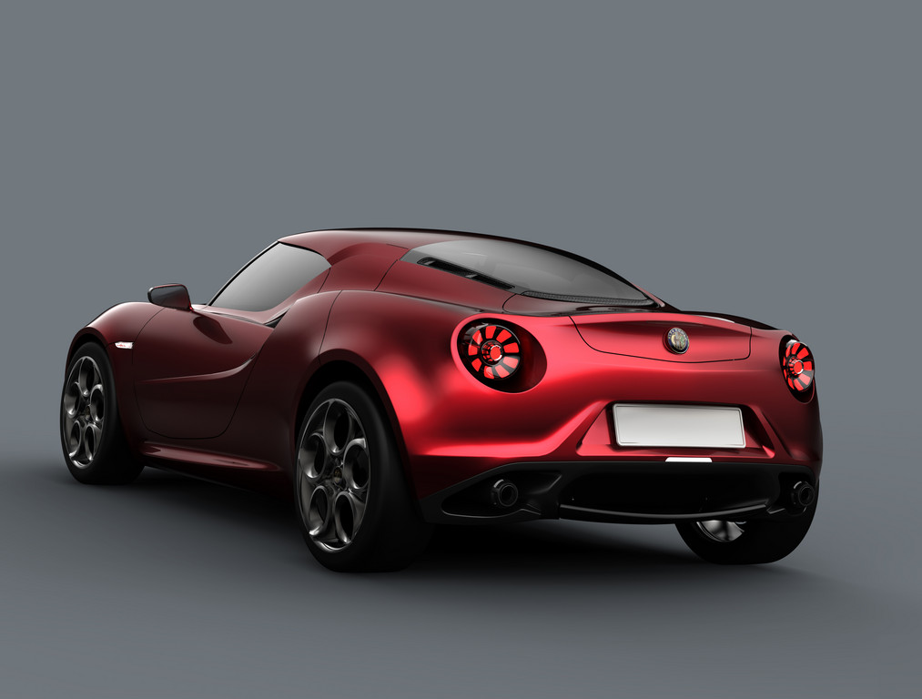 Alfa Romeo 4C Concept.