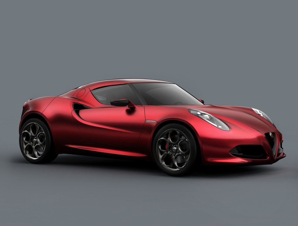Alfa Romeo 4C Concept.