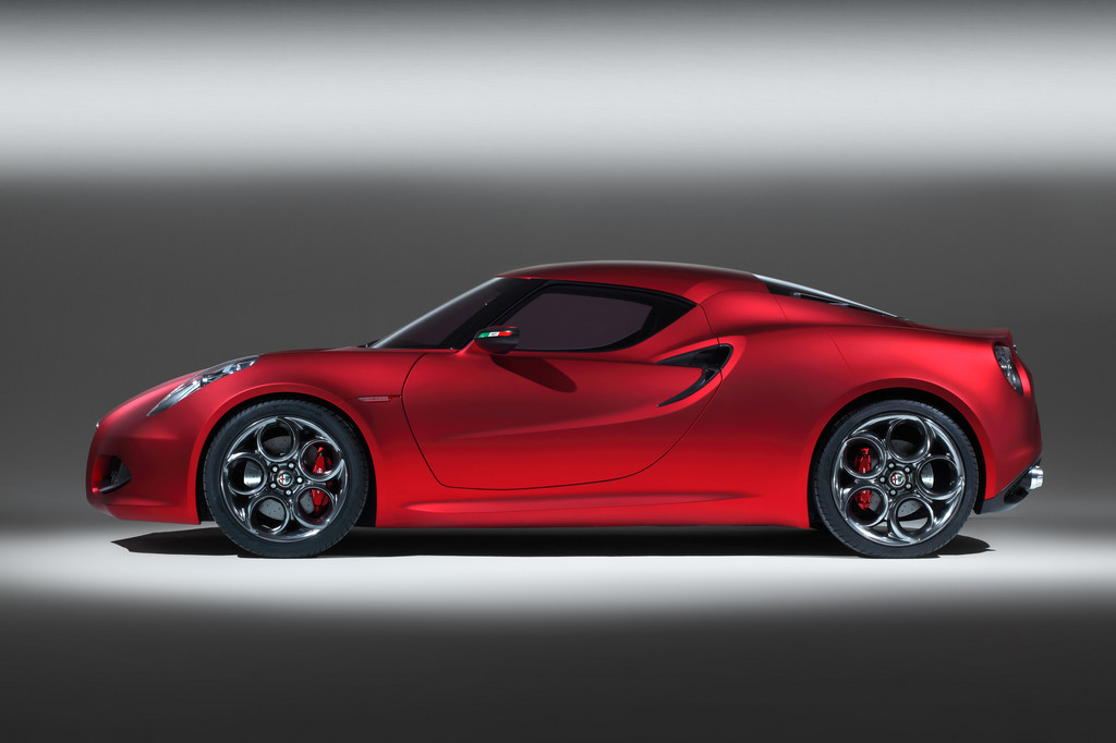 Alfa Romeo 4C Concept.