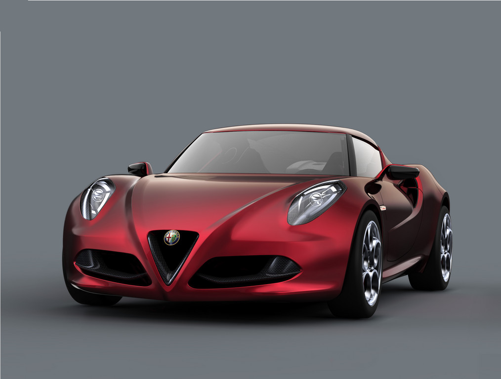 Alfa Romeo 4C Concept.
