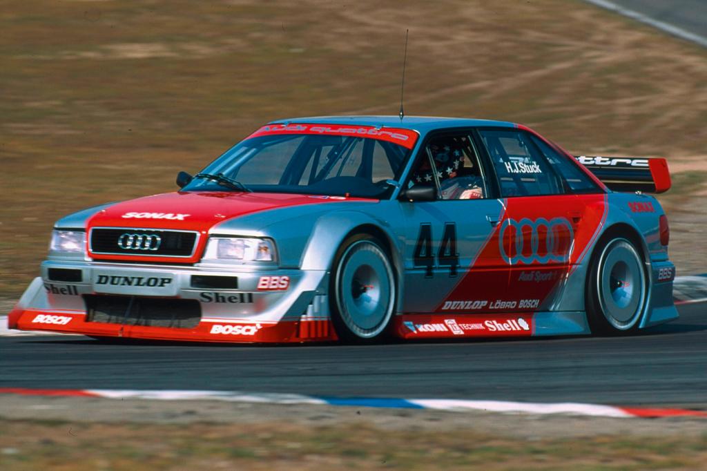 Auch bei der DTM fuhr der Audi Erfolge ein
