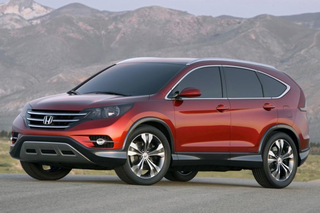 Auch der neue Honda CR-V zeigt sich auf der Frankfurter Messe den Autoliebhabern. 