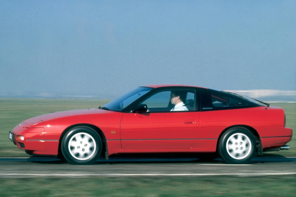 Auch heute noch von Zeit zu Zeit zu sehen: der Nissan 200SX