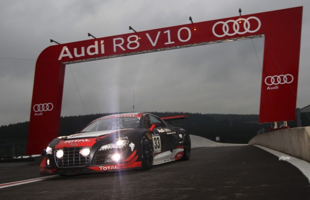 Audi R8 LMS gewinnt die 24 Stunden von Spa