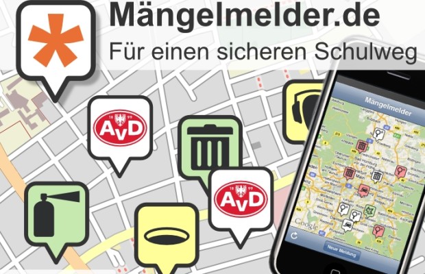 AvD: Gefahrenstellen am Schulweg melden