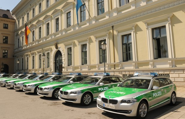 BMW 5er Touring für die Bayerische Polizei