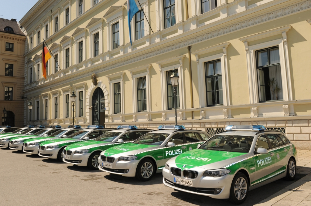 BMW 5er Touring für die Bayerische Polizei