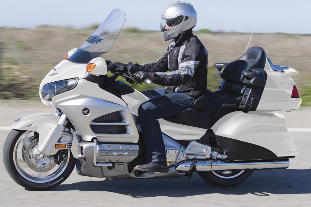 Das große Bike mit viel Stauraum und großvolumige Boxermotor ist ein Statement