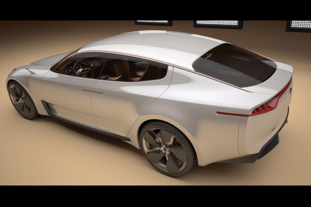 Das neue viertürige Konzeptfahrzeug aus der Feder von Chefdesigner Peter Schreyer präsentiert die künftige Designsprache