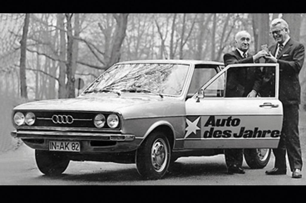 Der Audi 80 war Auto des Jahres 1972