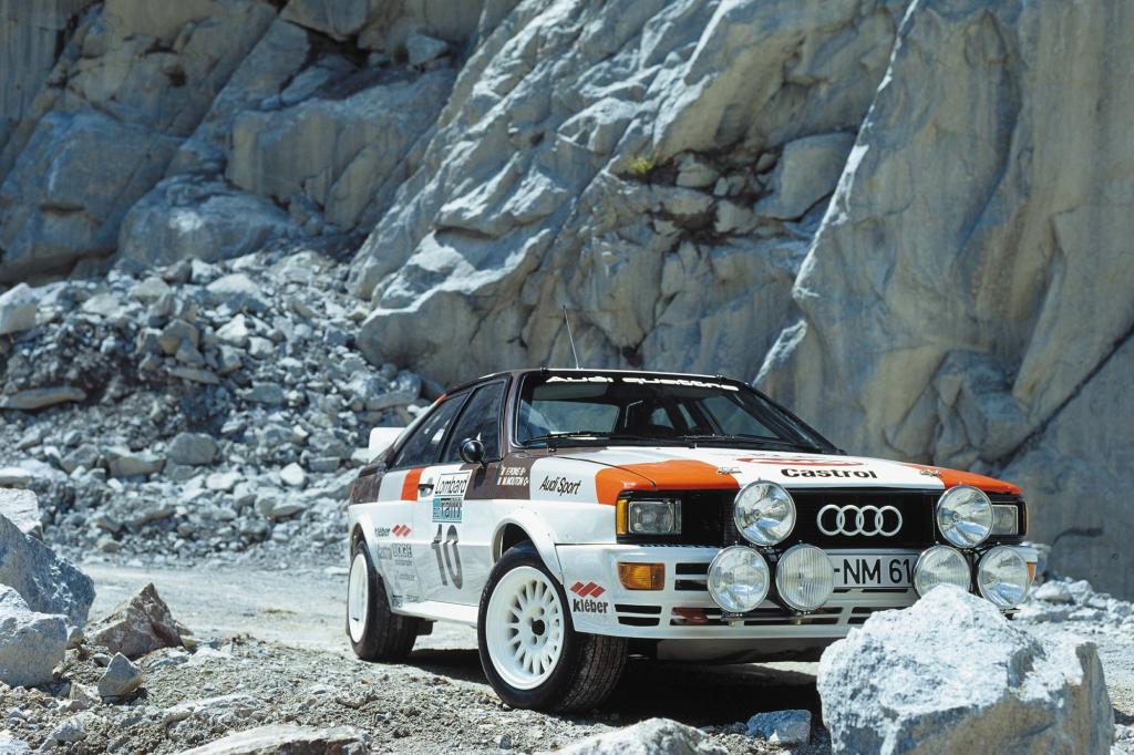 Der Audi Quattro ist eine Rallyesport-Legende