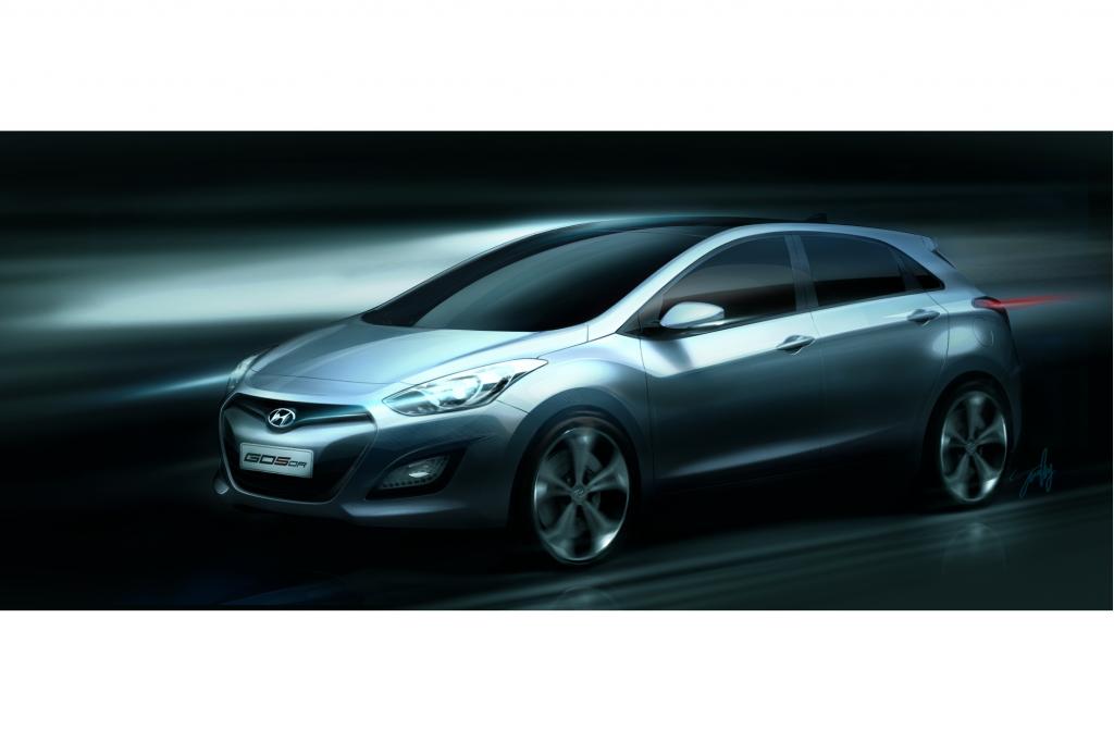 Der Hyundai i30 präsentiert sich stark geliftet