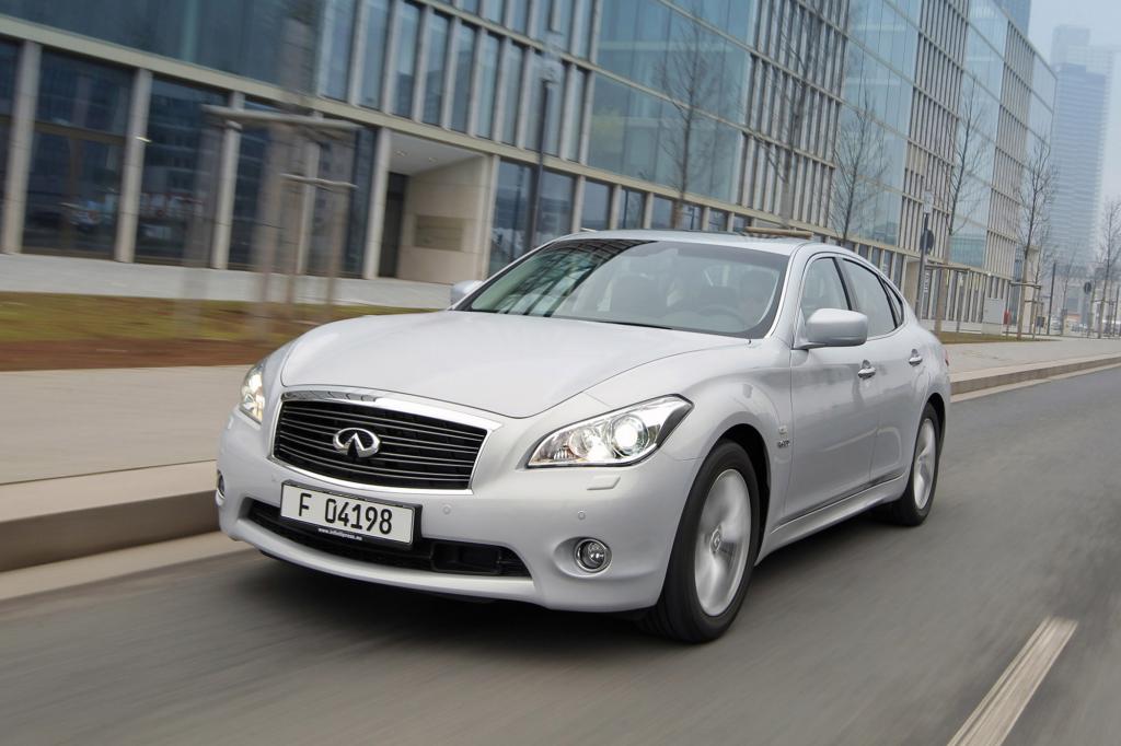 Der Infiniti M35h hat den leichtesten Hybridantrieb