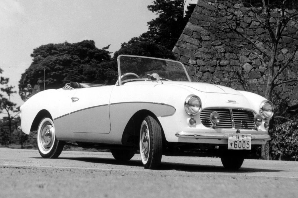Der Nissan Fairlady von 1958 wirkte schon deutlich moderner