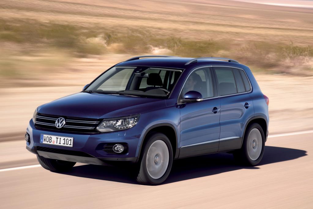 Der VW Tiguan könnte demnächst ein weiteres SUV-Geschwisterchen bekommen. 