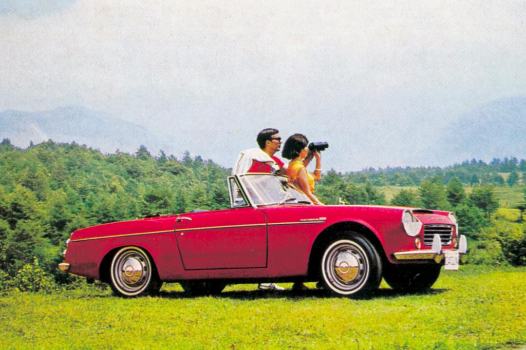 Der erste japanische Roadster sorgte auch auf US-Highways für Furore
