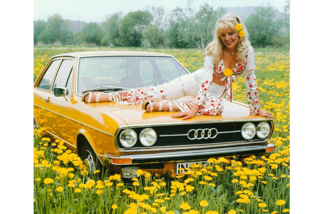 Die Flower-Power-Zeit ging auch an Audi nicht spurlos vorbei