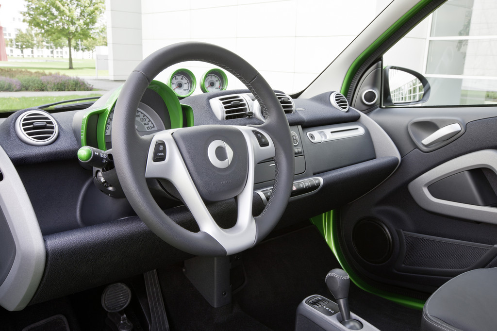 Dritte Generation Smart Fortwo Electric Drive: App mit Rädern