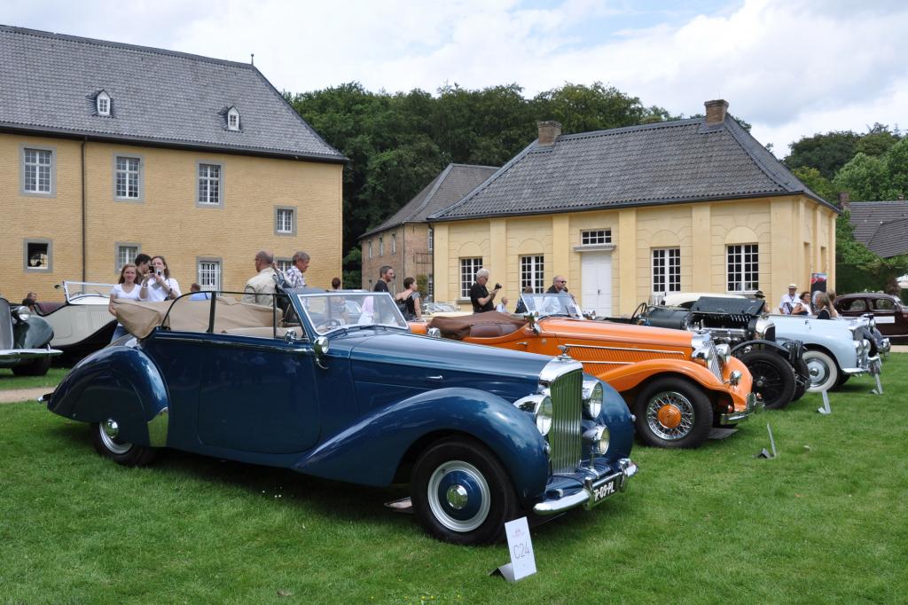 Edel: Bentley Mark VI Drophead Coupe Pourtout von 1950