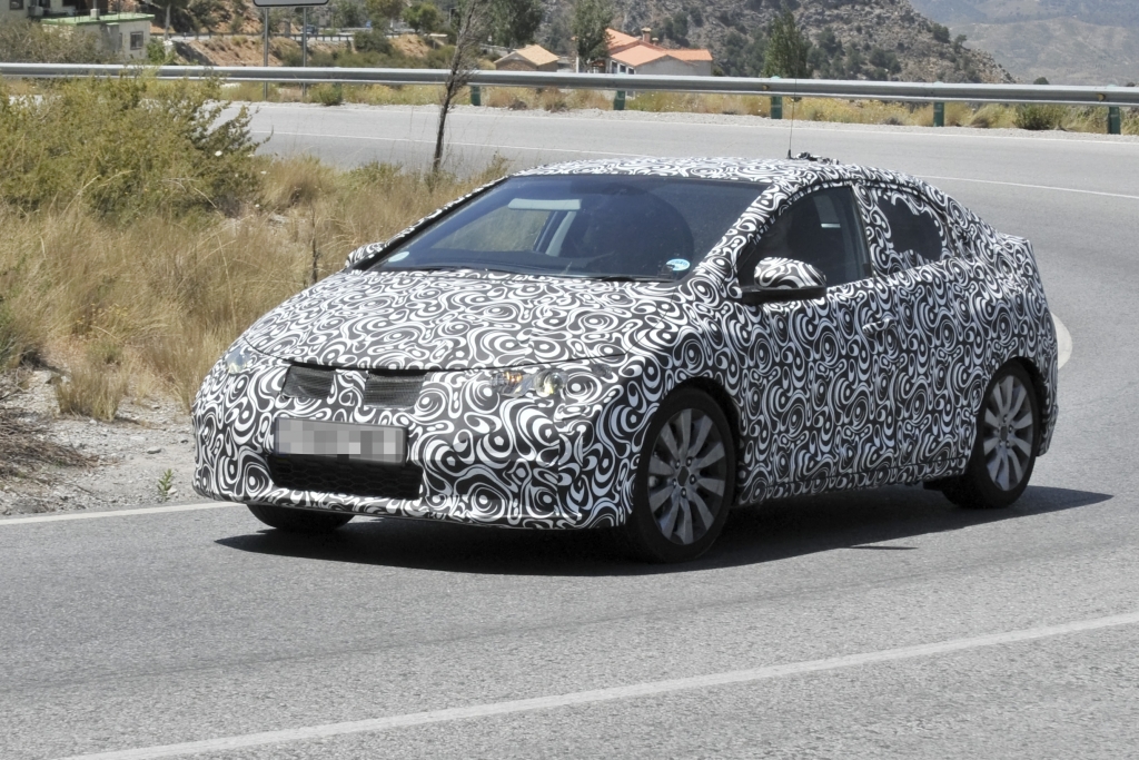 Erwischt: Erlkönig Honda Civic – Japan-Golf in konventionell