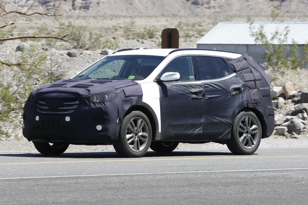 Erwischt: Erlkönig Hyundai Santa Fe