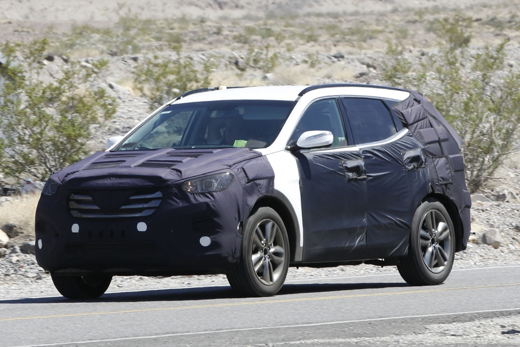 Erwischt: Erlkönig Hyundai Santa Fe