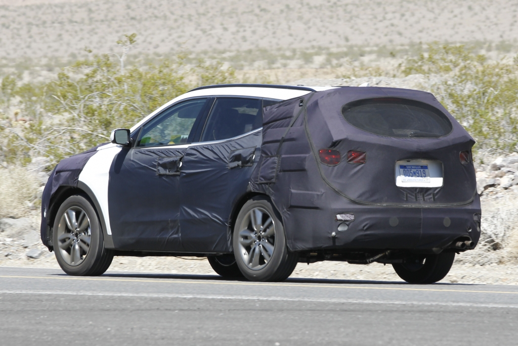 Erwischt: Erlkönig Hyundai Santa Fe