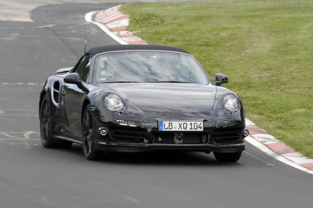 Erwischt: Erlkönig Porshe 911 Turbo Cabrio - Das schnellste Cabrio der Welt