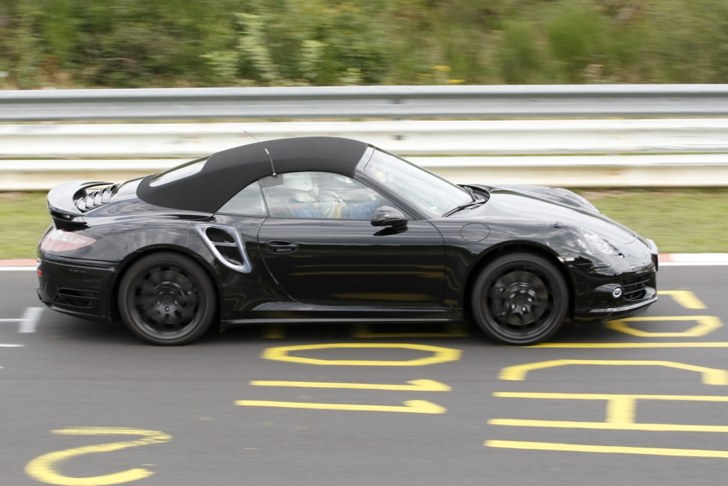 Erwischt: Erlkönig Porshe 911 Turbo Cabrio - Das schnellste Cabrio der Welt