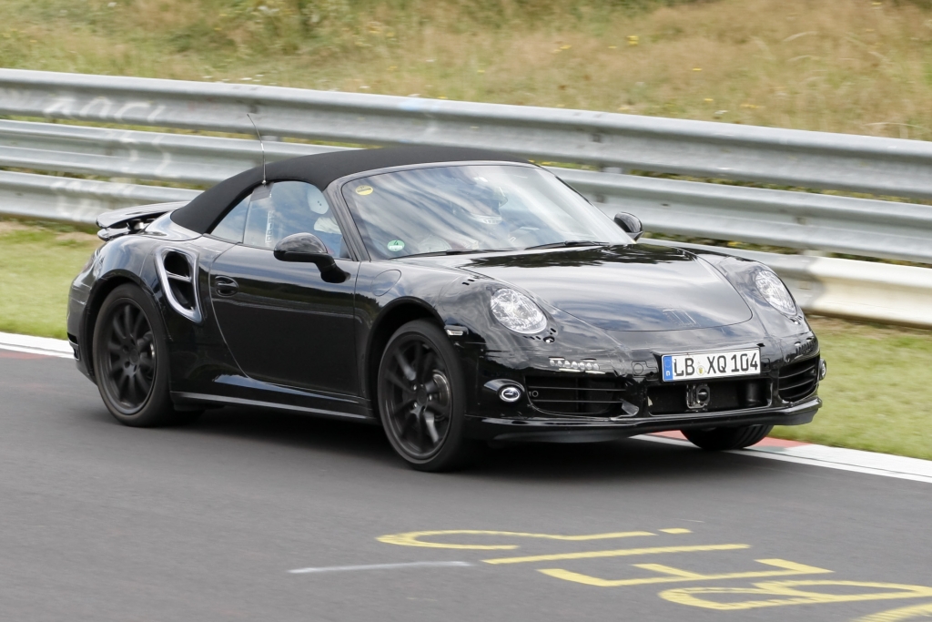 Erwischt: Erlkönig Porshe 911 Turbo Cabrio - Das schnellste Cabrio der Welt