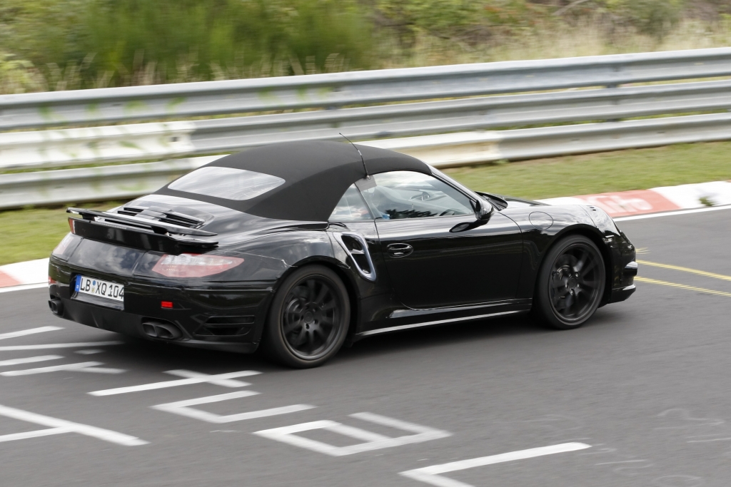 Erwischt: Erlkönig Porshe 911 Turbo Cabrio - Das schnellste Cabrio der Welt