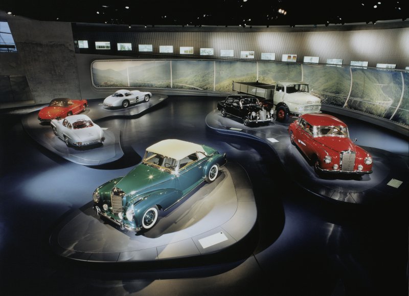 Für verregnete Sommertage. Heute: Das Mercedes-Benz Museum in Stuttgart.